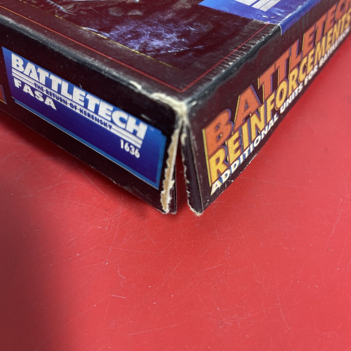 Battletech Reinforcements 2 boxed set, incomplete, Fasa