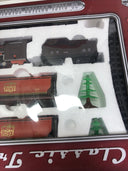 Set Of 2 Vintage New Bright Wintersville Express Wow Toyz Classic Train Set