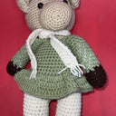 Handmade Crochet Animal Toys Funny Deer Doll Cute Baby Gift