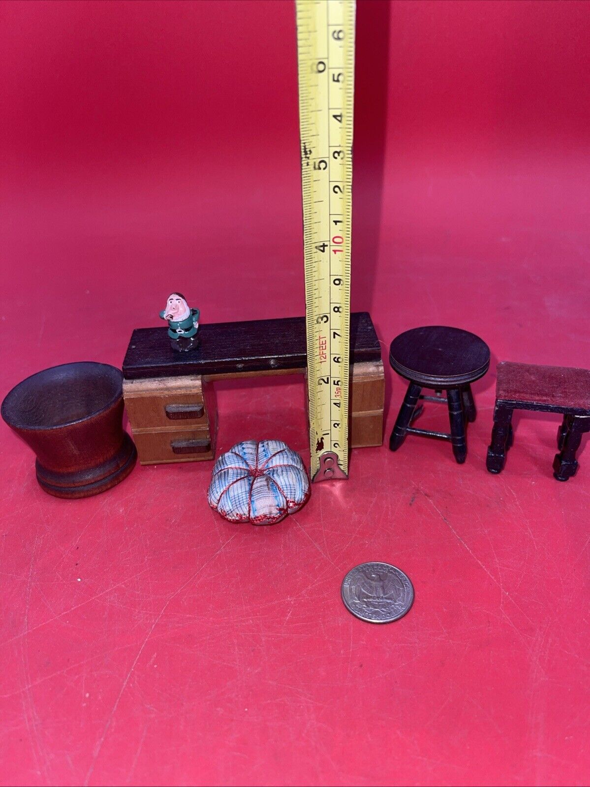 Vintage Dollhouse Furniture Lot #3