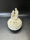 HOLY FAMILY Trinket Holder Nativity Jesus Christmas/ Lot Of 2