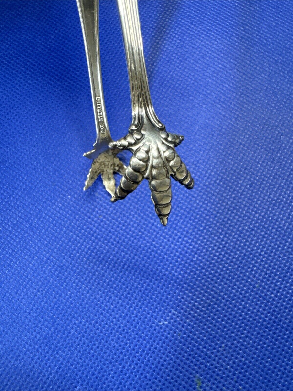 Vintage Sugar Tongs Sterling Silver