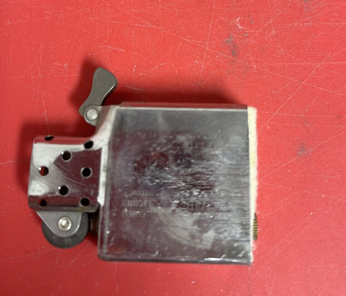 VTG Zippo Slim Lighter Used