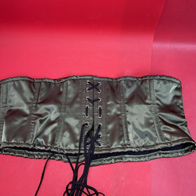 Beautiful Women's Corset Green Atlas Size 38