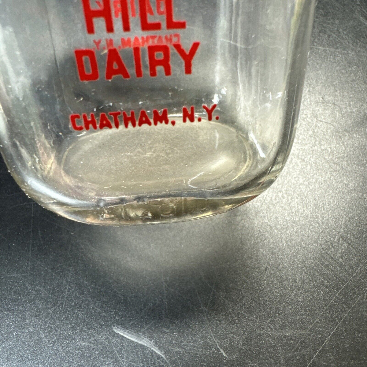 VINTAGE BREEZE HILL DAIRY CHATHAM NY, HALF PINT