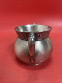 Vintage Sugar Bowl Pairpoint MFG CO Quadruple Plate Floral pattern silverplate