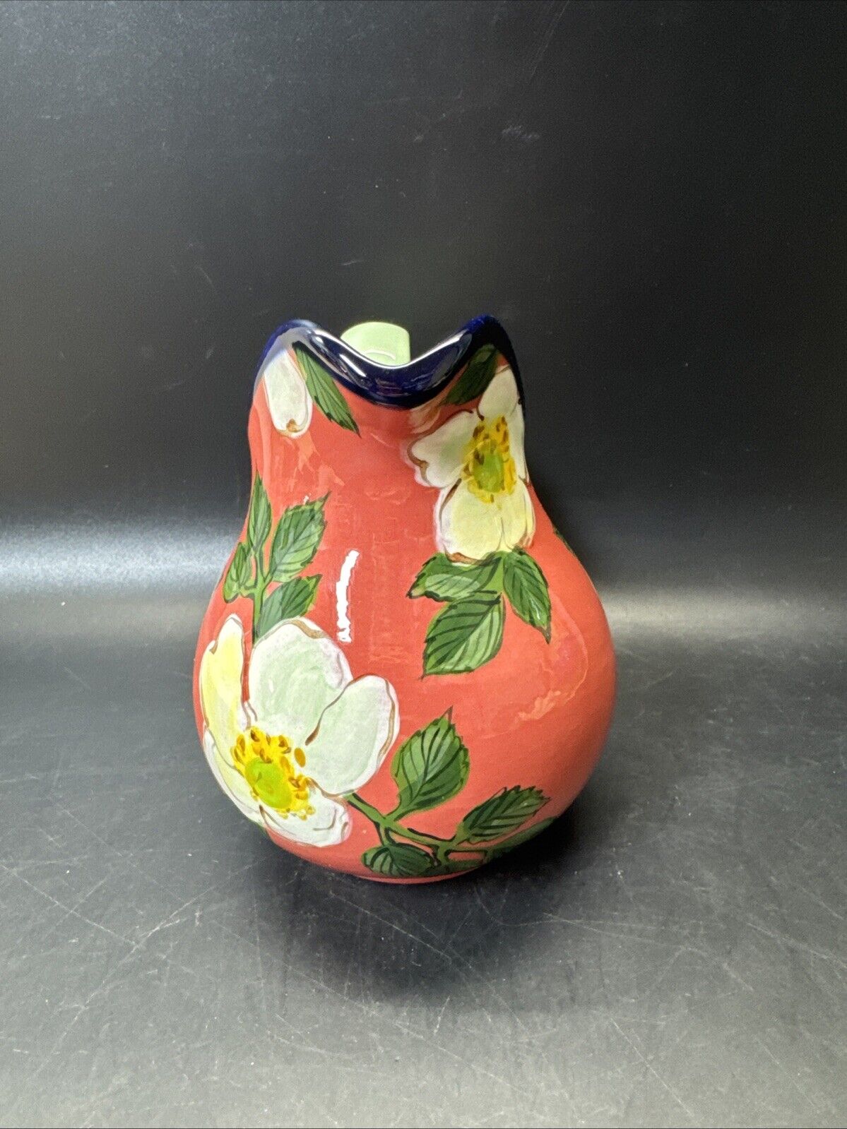 Vintage Flowers CREAMER Amethyst Hill Design