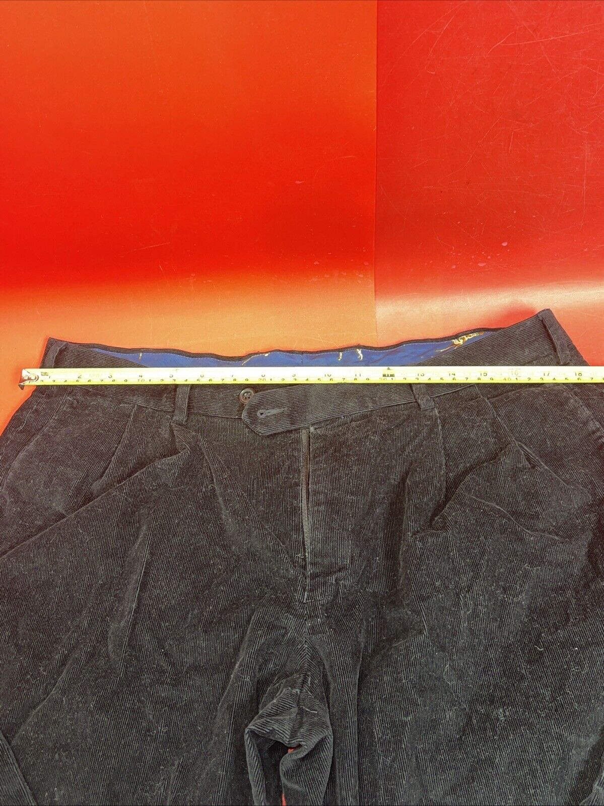 Lauren Ralph Lauren Corduroy Pants Mens 36x30 Black