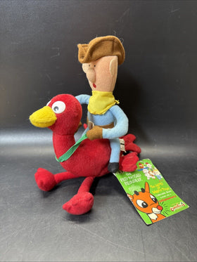 Stuffins CVS Misfit Cowboy Island of Toys Plush Ostrich Christmas 1999 w/Tag