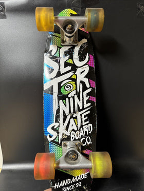 SECTOR 9 NINE Sections Longboard Skateboard with Gullwing Trucks & Sunset Wheels