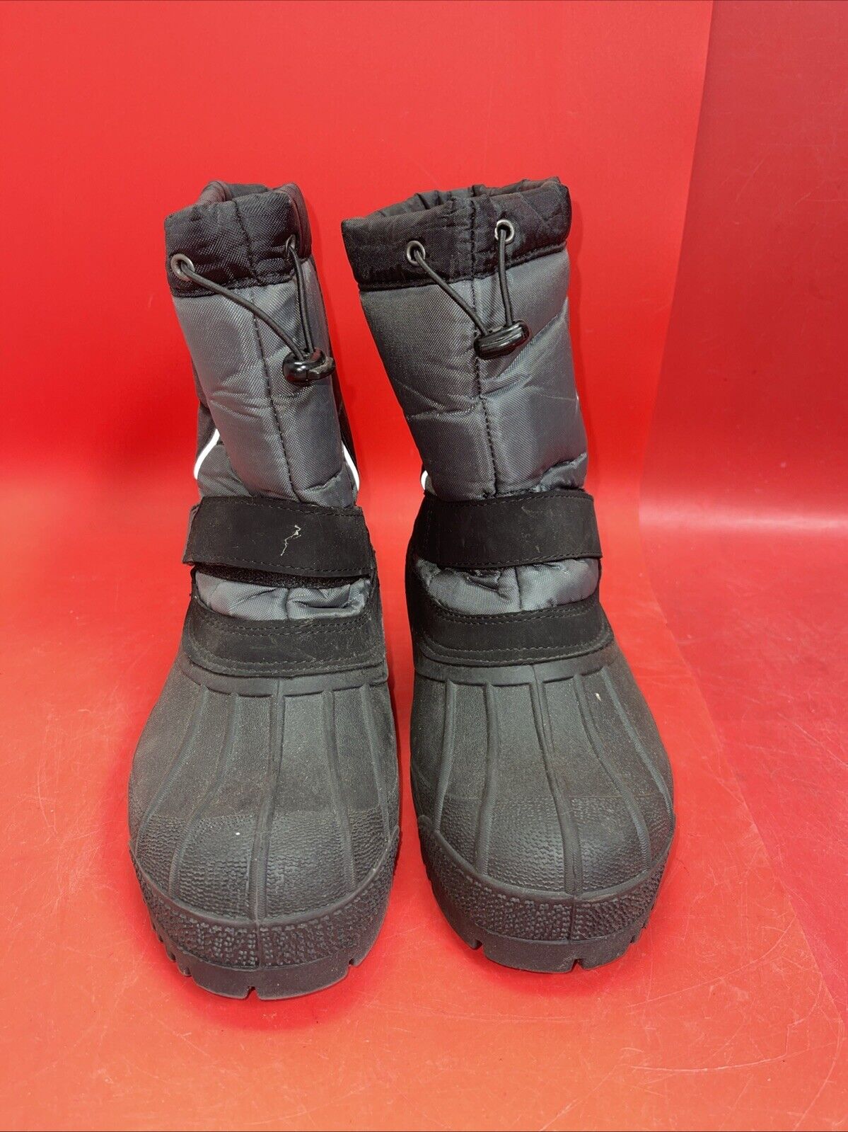 Size 8 Waterproof Snow Boots Men, Insulated