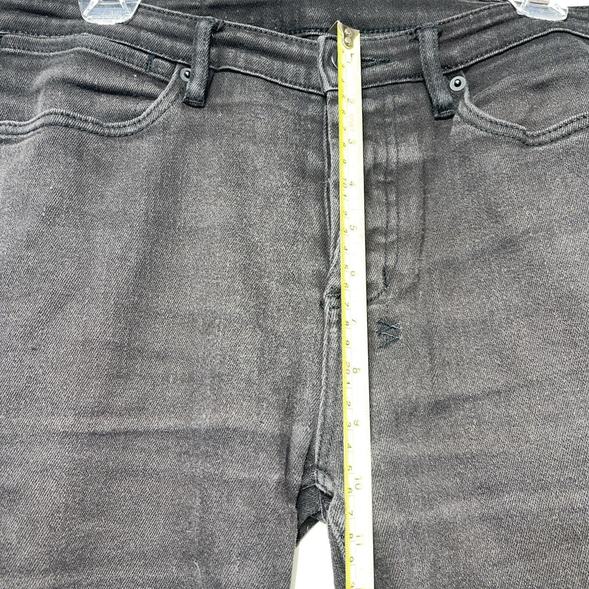 KSUBI Jeans Mens 34 Black Van Winkle Ace Button Fly Stretch