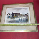  La Maison De Theodore Rousseau Barbizon Pen and ink Framed Picture signed