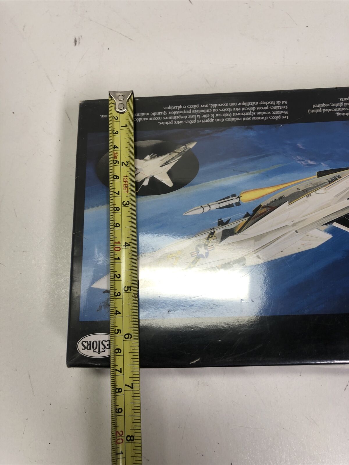 Testors F-14 Tomcat Metal Body 1:100 Model Kit  1999