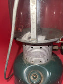 Vintage Coleman Lantern Double Mantle Model 220F Green