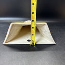 Lenox Masterpiece Porcelain Ivory Iris Wall Pocket Vase/Sconce Gold Trim