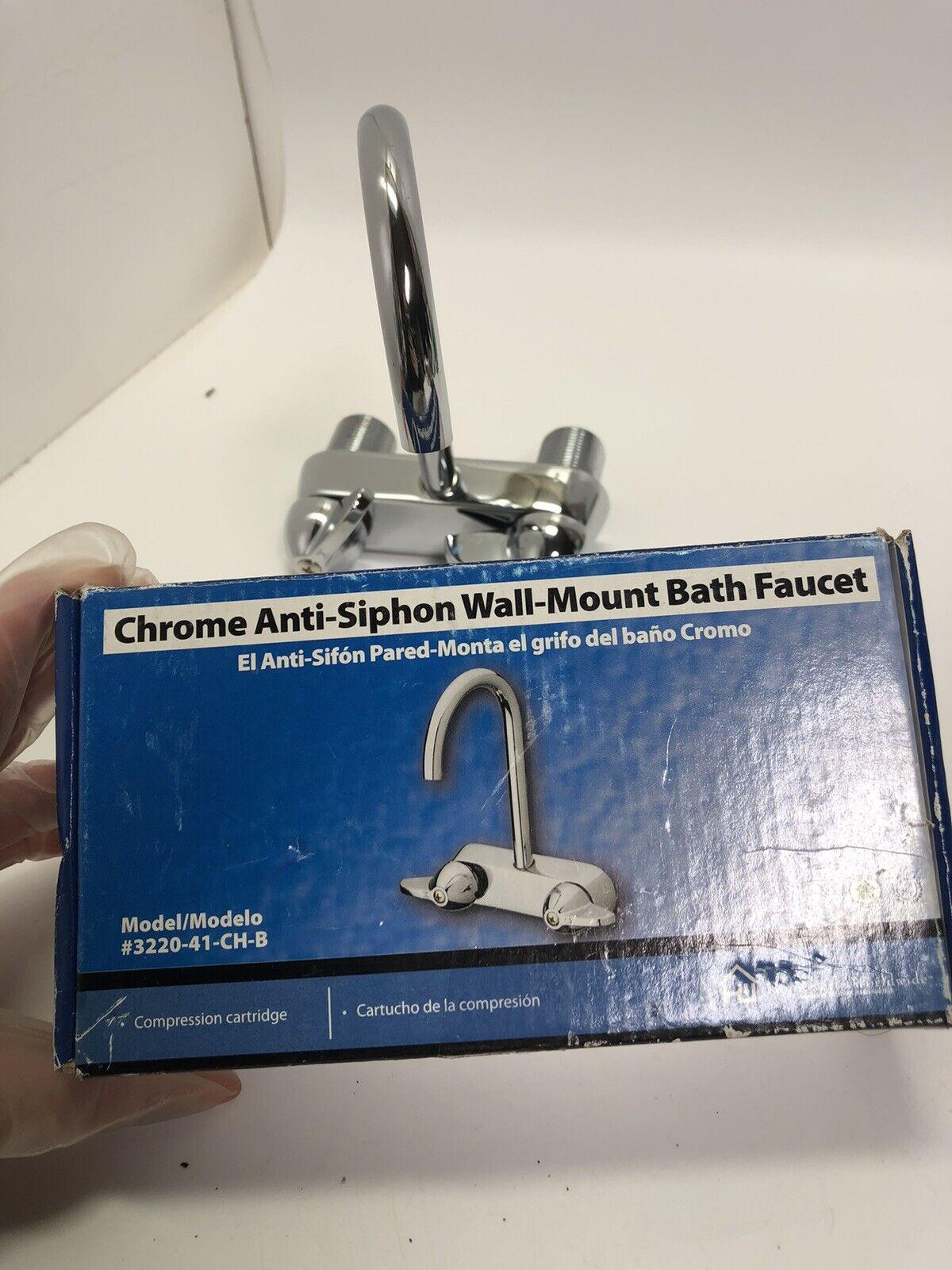 Homewerks Worldwide 3220-41-CH-B Moen INC/FAUCETS CHR Anti-Siph Bath Cock