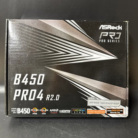 ASRock B450M PRO4 R2.0 Micro ATX Motherboard