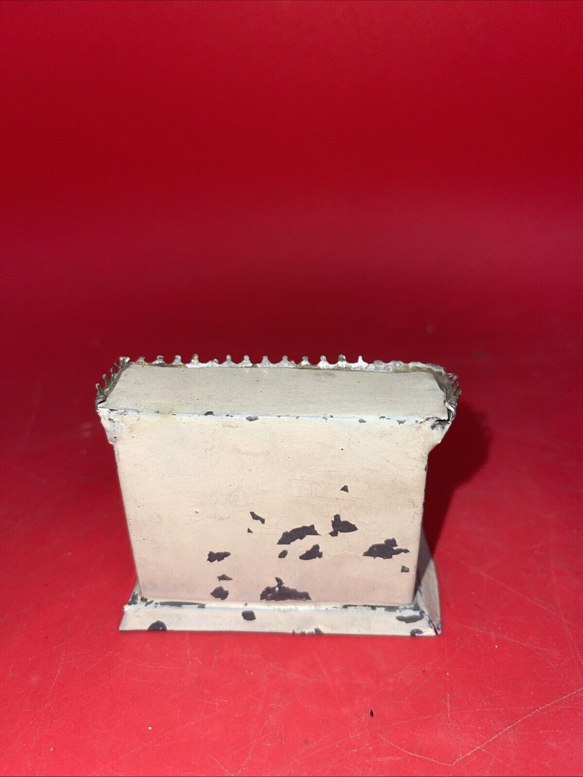 Antique, Dollhouse,  Tin & Soft Metal Fireplace, Shabby & Chic!