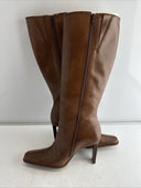 Diba Leather Boot Heels, 7420 Ashton British Tan, Brown Size 8M