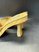 Splash Platform Chunky Wood Heel Sandals Size 8.5