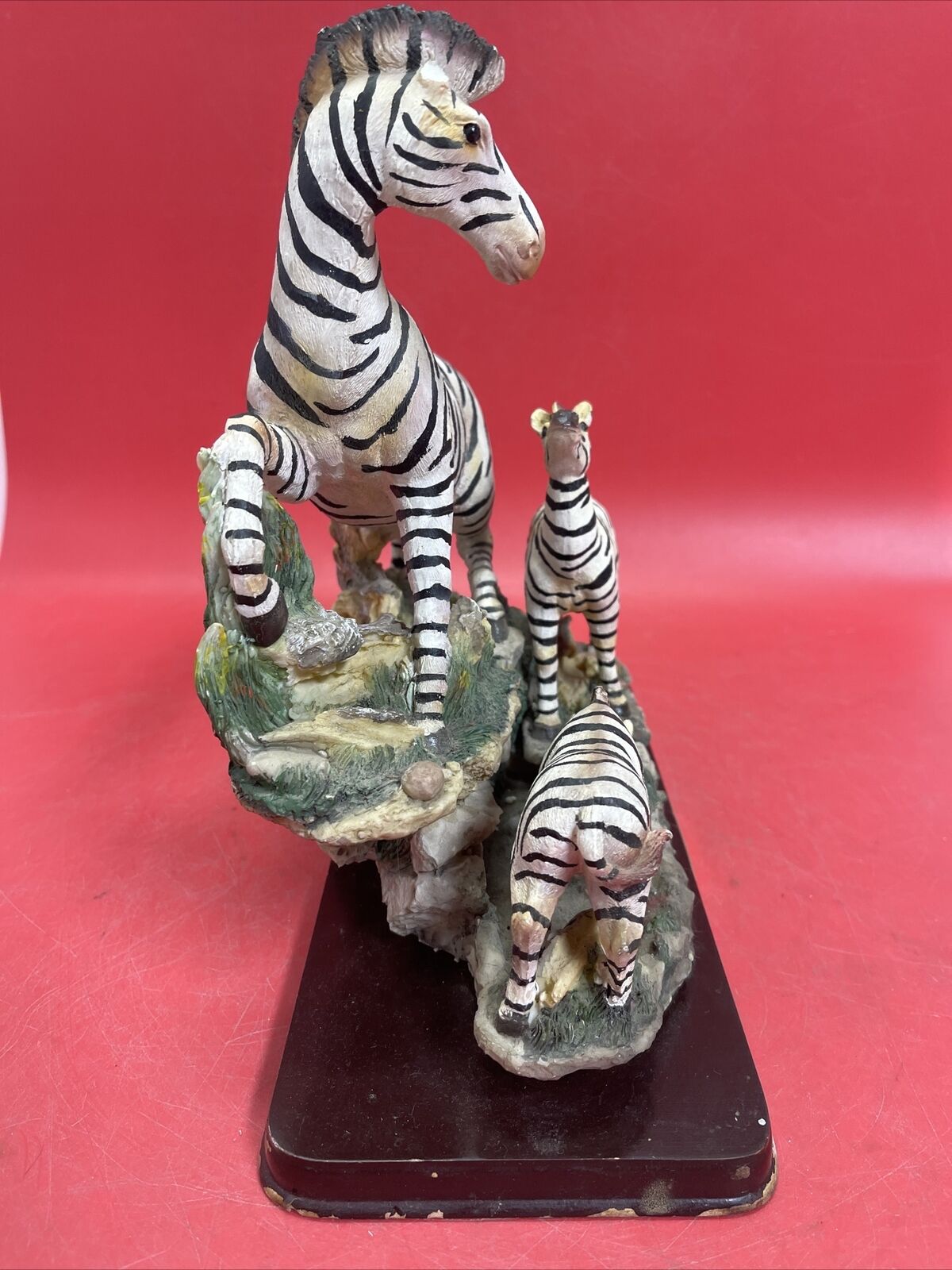Endangered Species Collection Zebras Figurine