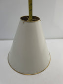 Visual Comfort Goodman Large Hanging Lamp Shade ONLY Antique White TOBS5090AW