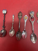 Vintage Mixed Lot 20 Travel Souvenir Collector  Spoons Preowned Varied # 2