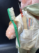 Vintage 1990s Doctor Teddy Bear 13.5”