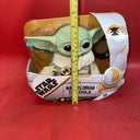 STAR WARS Toy The Mandalorian The Child Talking Plush Toy 7.5"& Silky Soft Throw