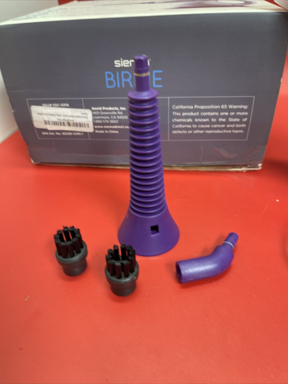 Multi-Purpose Handheld Pressurized Steam Cleaner Sienna Birdie