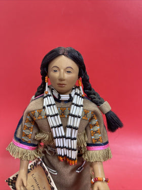 Laughing Brook Comanche Princess by Sandy Dolls 11" Native Princess Art Lmt Ed