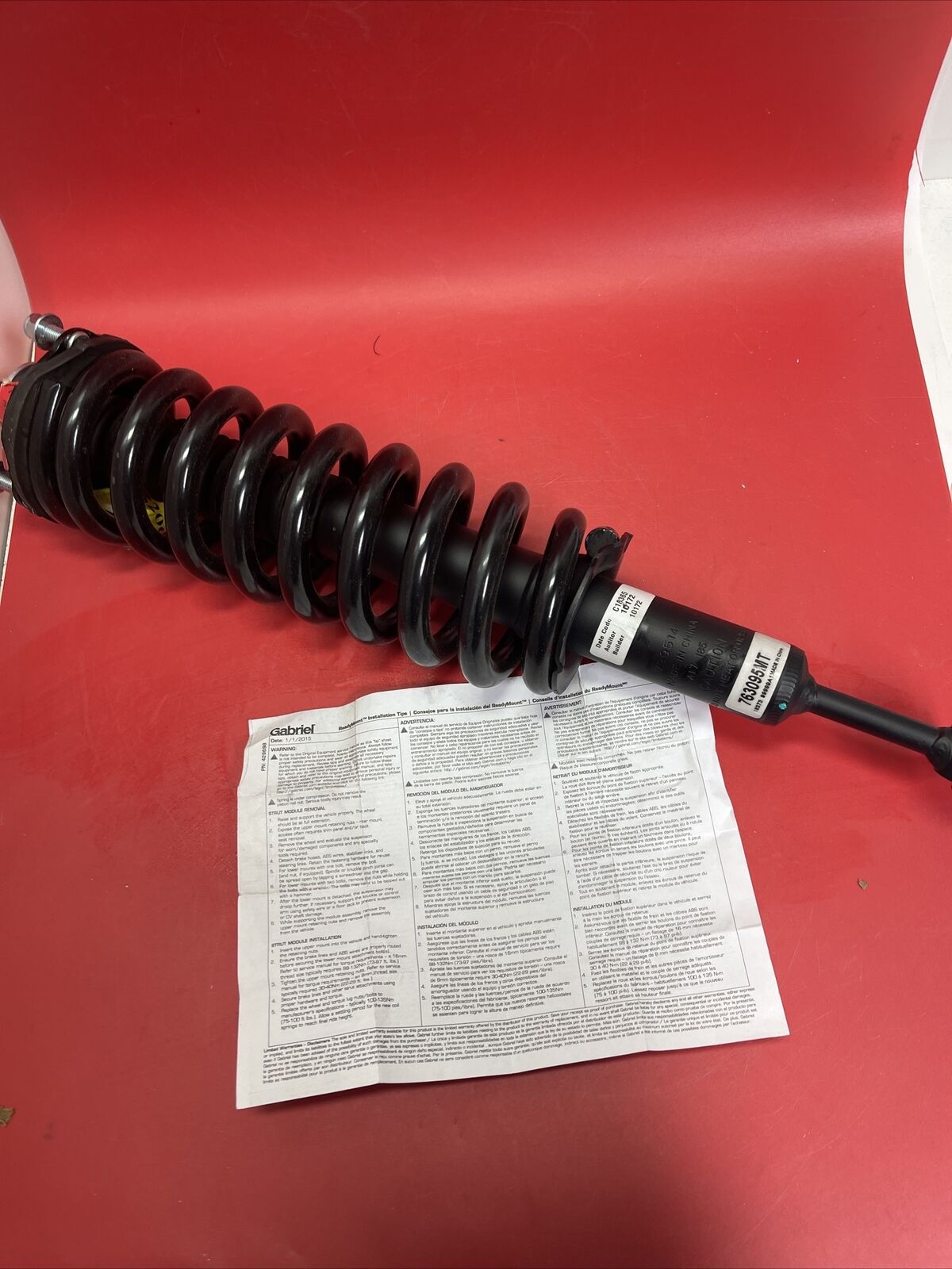 Suspension Strut and Coil Spring Assembly-Ultra ReadyMount Gabriel G57133