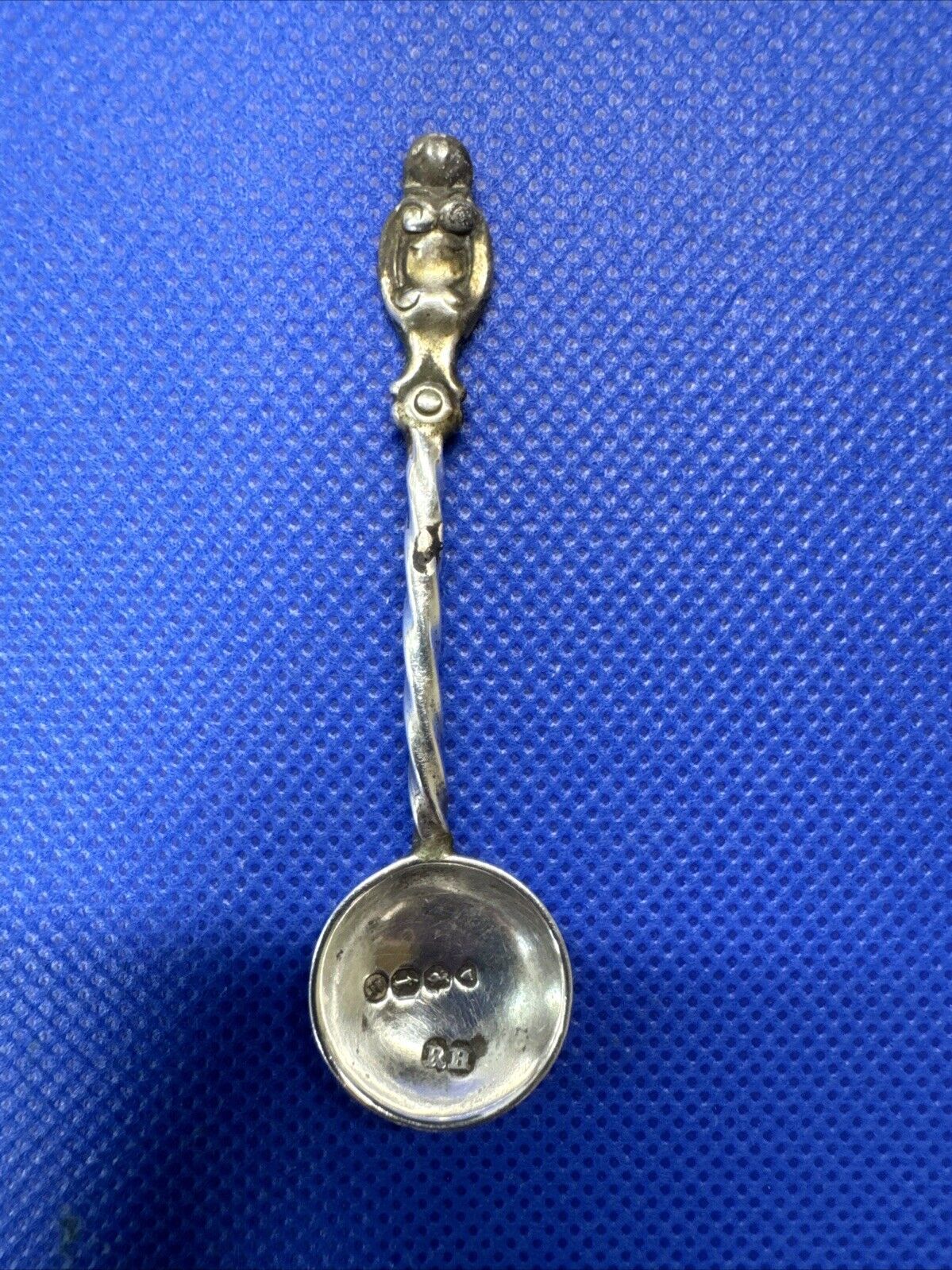 Silver Plated Spoon Robert Harper London 1859-82 For Salt