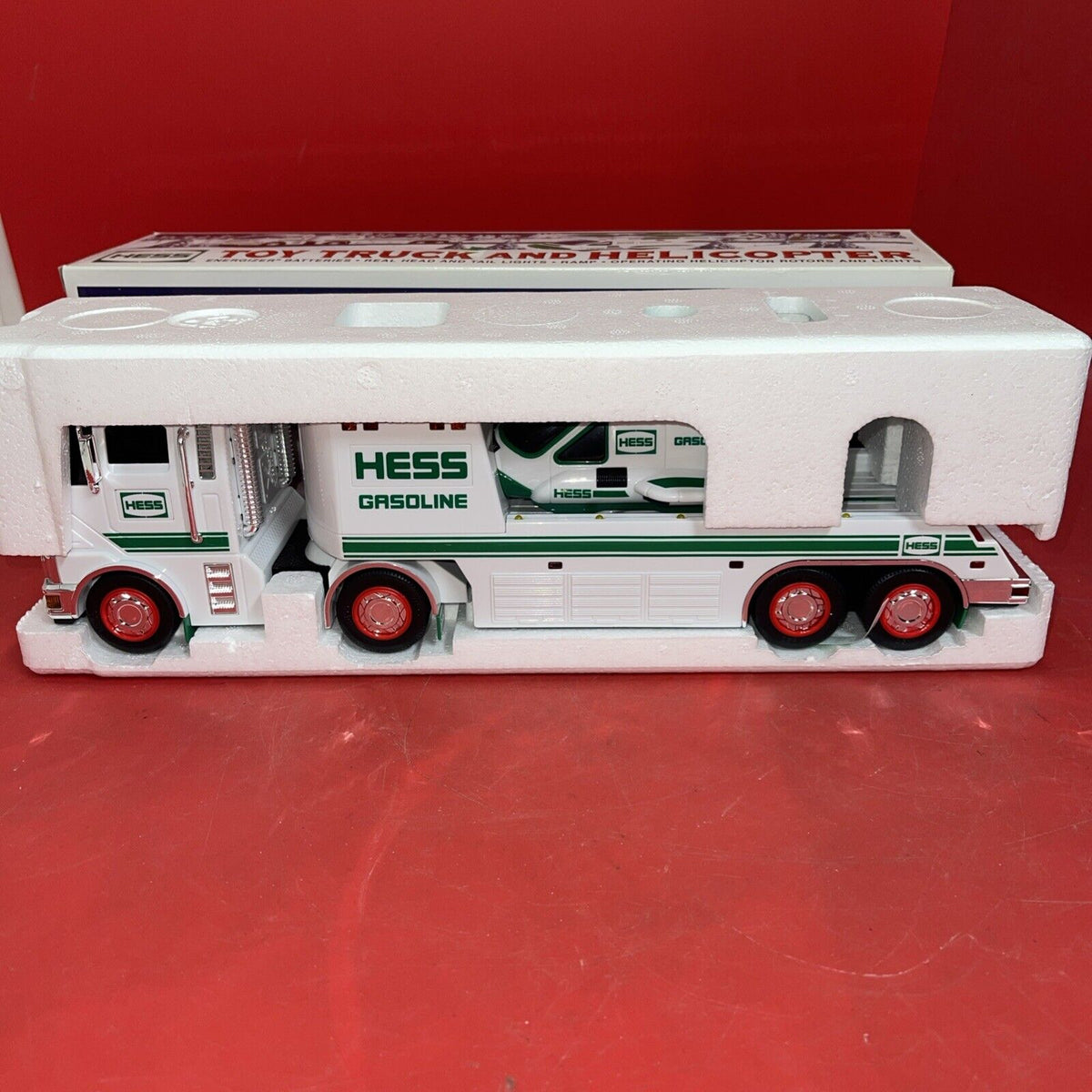 2006 HESS TOY TRUCK AND HELICOPTER NIB