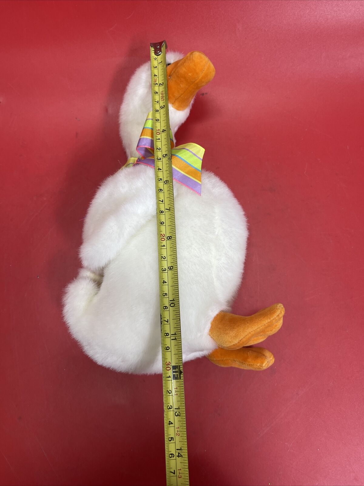 Gund White Duck Plush Stuffed Animal 12" Tall
