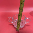 Vintage Crystal Candy Bowl, Sugar Bowl,Syrup Pitcher