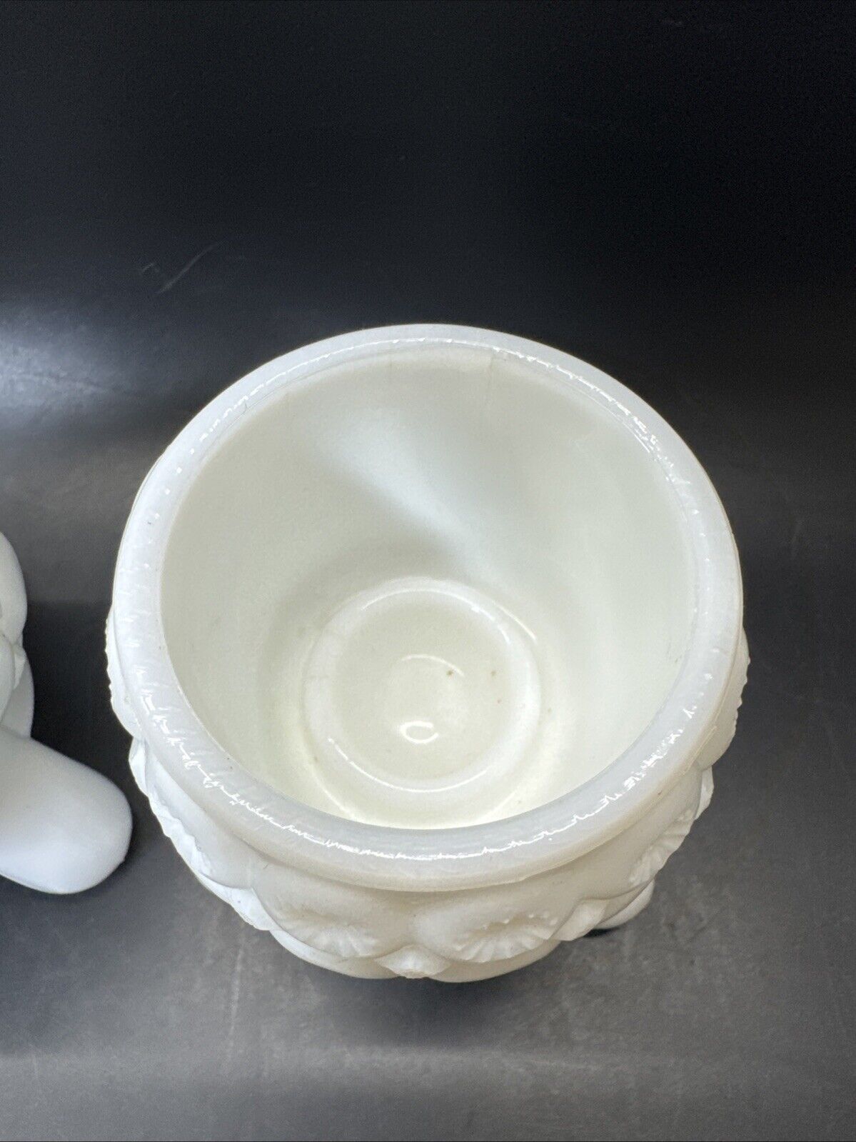 Vintage Kemple Milk Glass Candle Stick Holders 3in