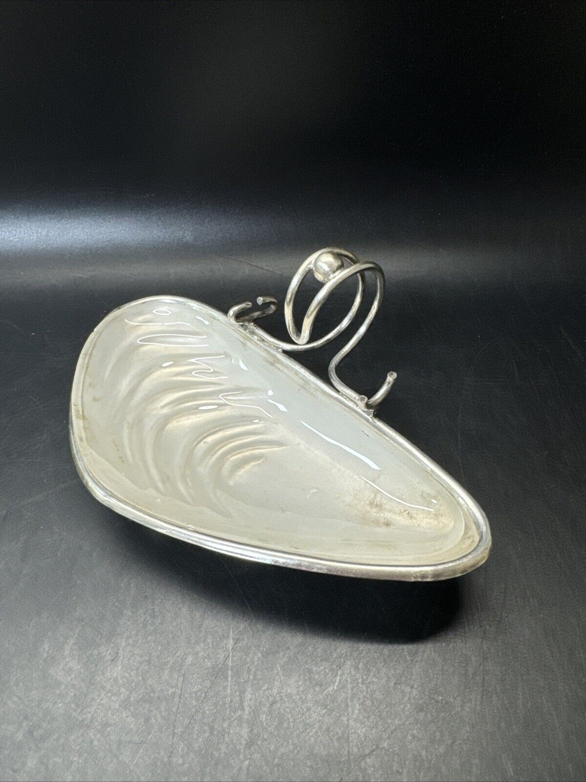 Vintage Silver Plated H&Hepns Butter Dish