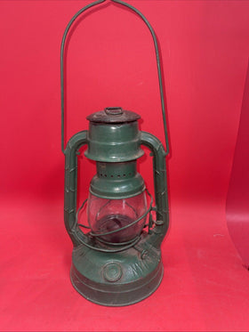 Vintage DIETZ Little Wizzard Vesta New York USA Globe Lantern Dented 12"