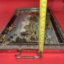 Vintage Asian Motif  Serving Tray