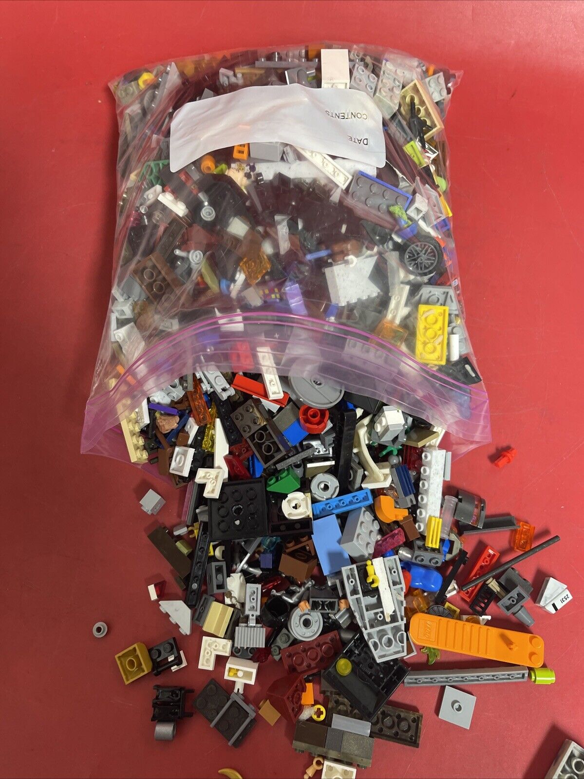 Lego Lot Bulk Mixed Building Bricks Blocks Parts Pieces Lot  3lbs *5