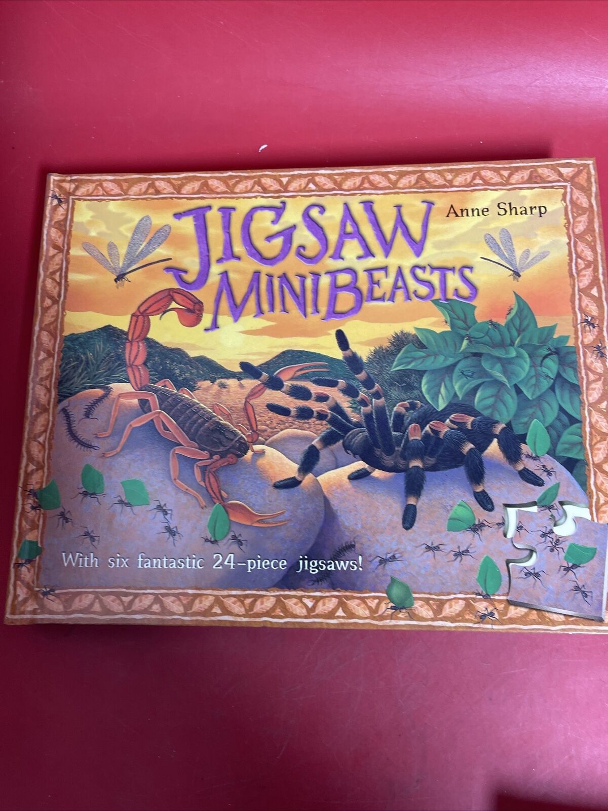 Puzzle Book.Lot-4 Dinosaurs,Safari,Mini Beasts,Okean
