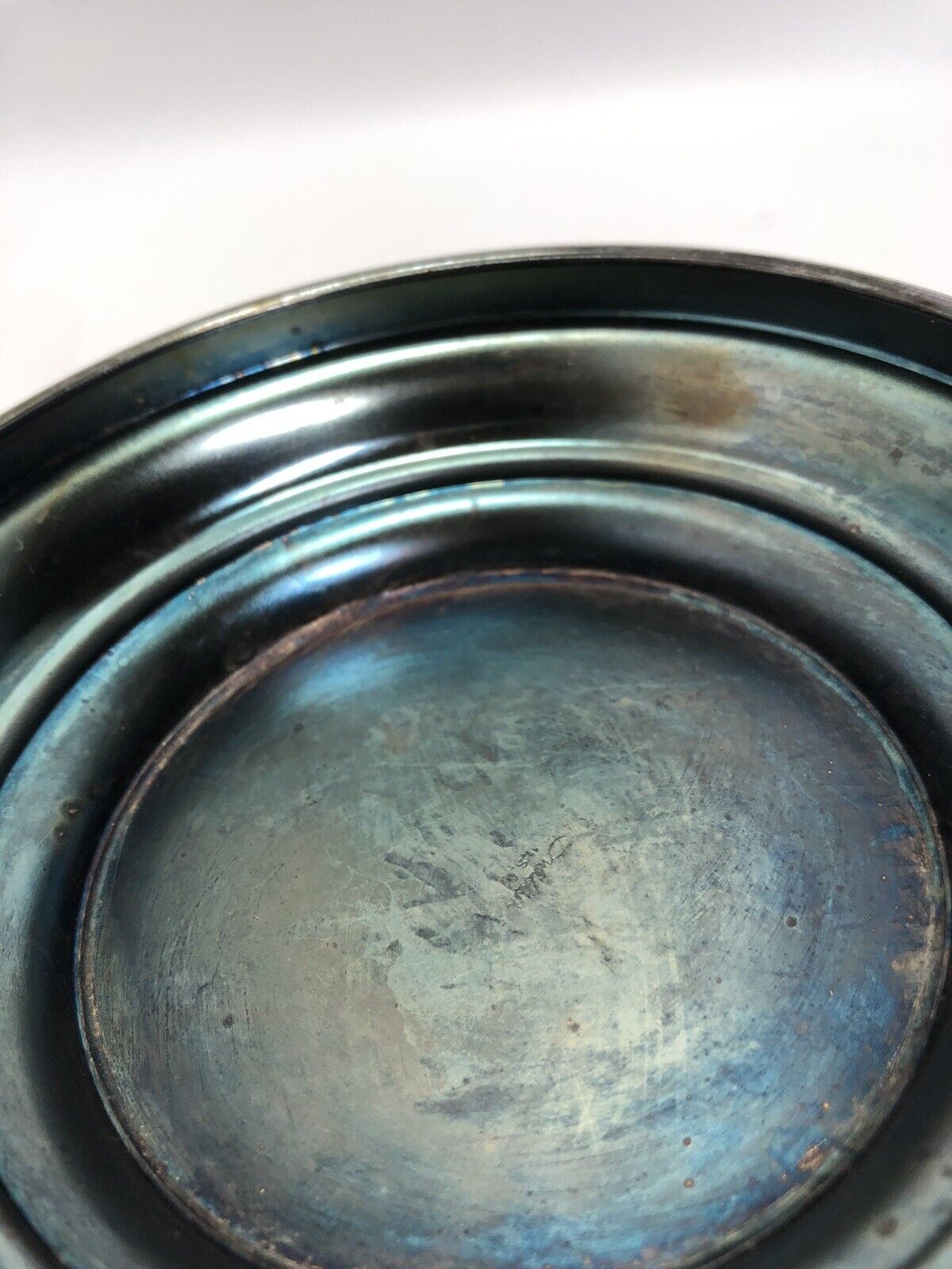 Vintage Silver Plate Serving Bowl Lid
