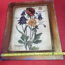 DANACO Floral Art Piece Handfinished By Florentine Artisan Italy Print 17”x14”