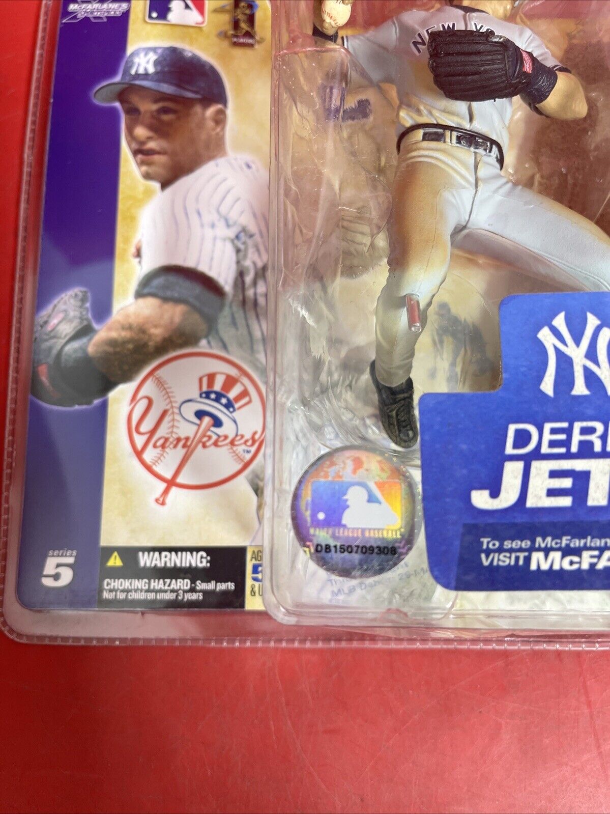 McFarlane MLB Figures: Derek Jeter/Mark Prior/Jason Kendall Lot 3