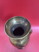 VINTAGE 11.5 INCH HIGH BRASS JUG MADE IN INDIA