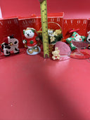 Vintage Avon Christmas Ornaments and Collectibles Lot of 9