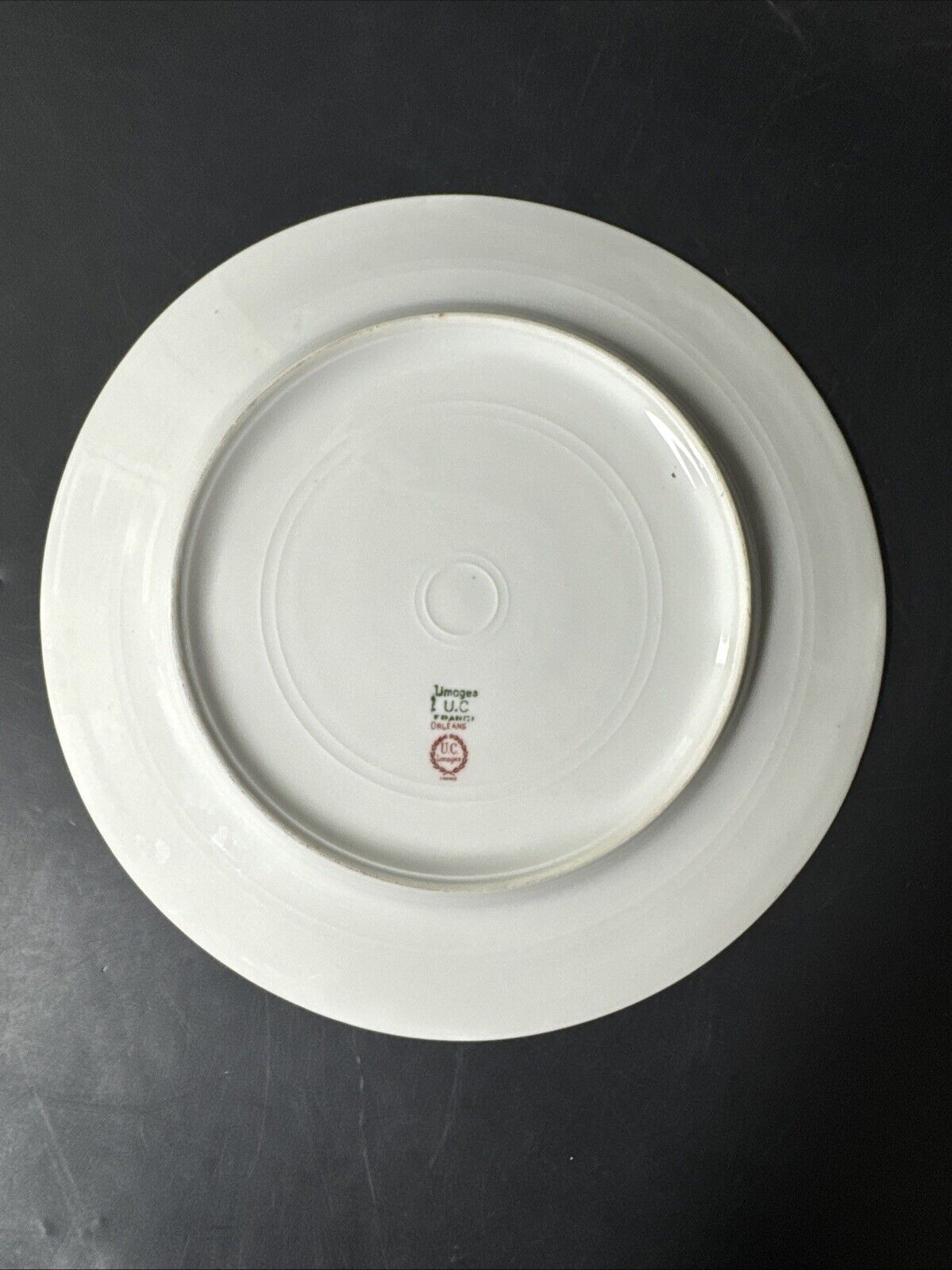 Limoges France “Orleans" by Union Ceramique Dinner Plate 9.75”