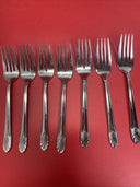LOT OF 11 PCS. EC AURAL STAINLESS FLATWARE #6